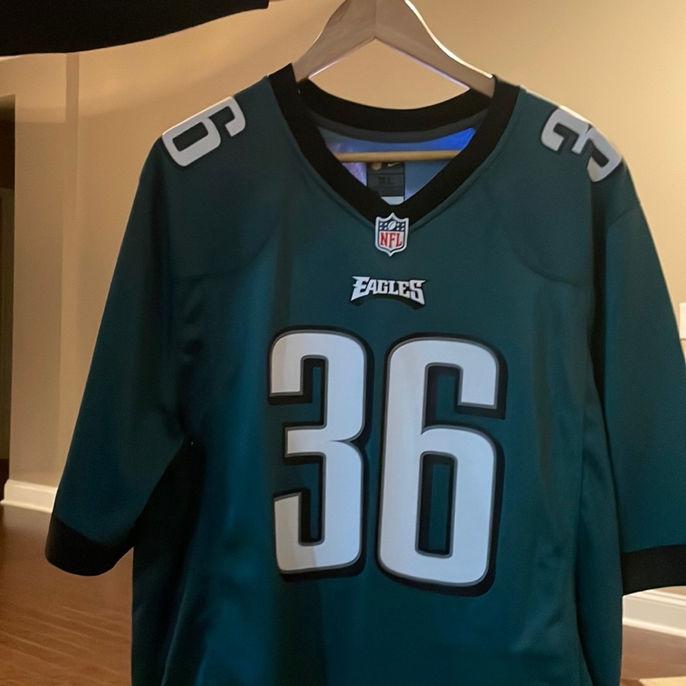XL Philadelphia Eagles #36 Nike On Field Jersey